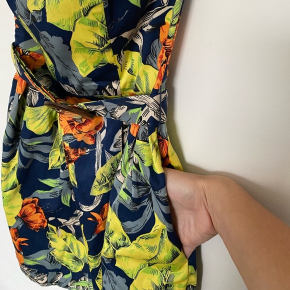 French Connection Jungle Print Cocktail Dress - Picture 6 of 6